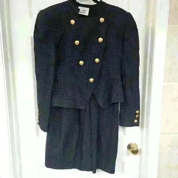 C'est Simone Saks Fifth Avenue Elegant European Style Suit,Size 14 - Picture 1 of 8